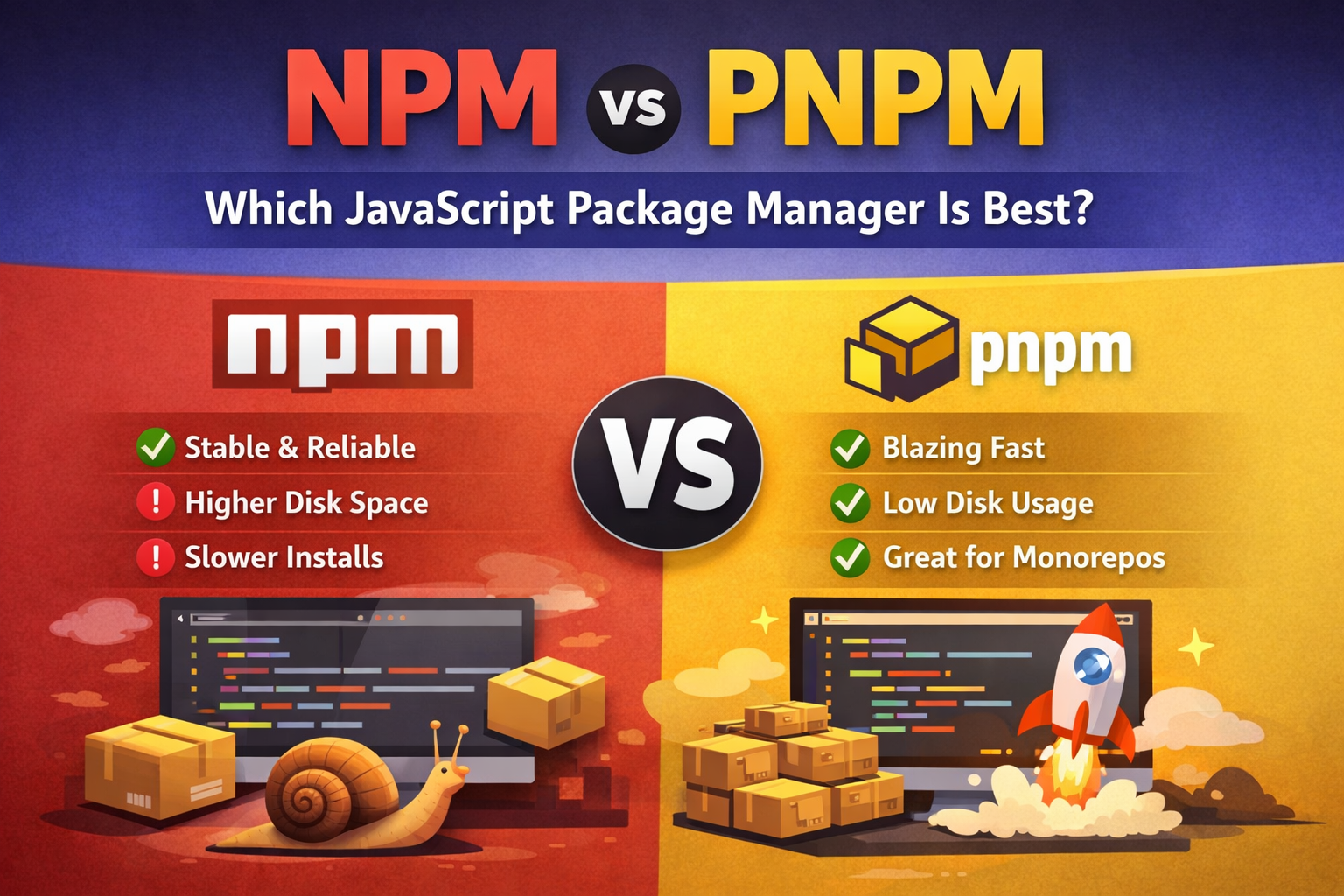 NPM vs PNPM - Which JavaScript Package Manager Is Best?